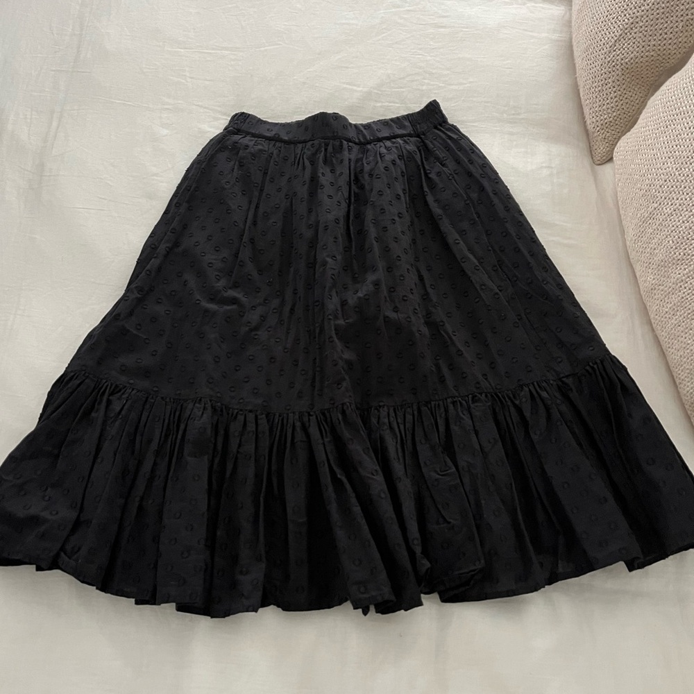 Navy j crew skirt size 0